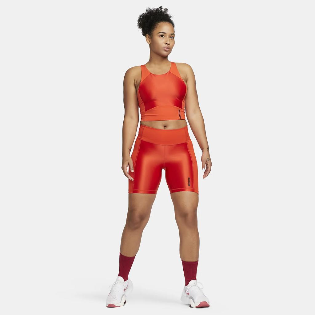 Nike Pro Dri-FIT Women&#039;s Crop Tank Top DX0221-633