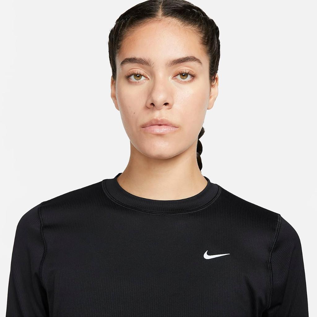 Nike Dri-FIT Element Women&#039;s Crew-Neck Running Top DX0308-010