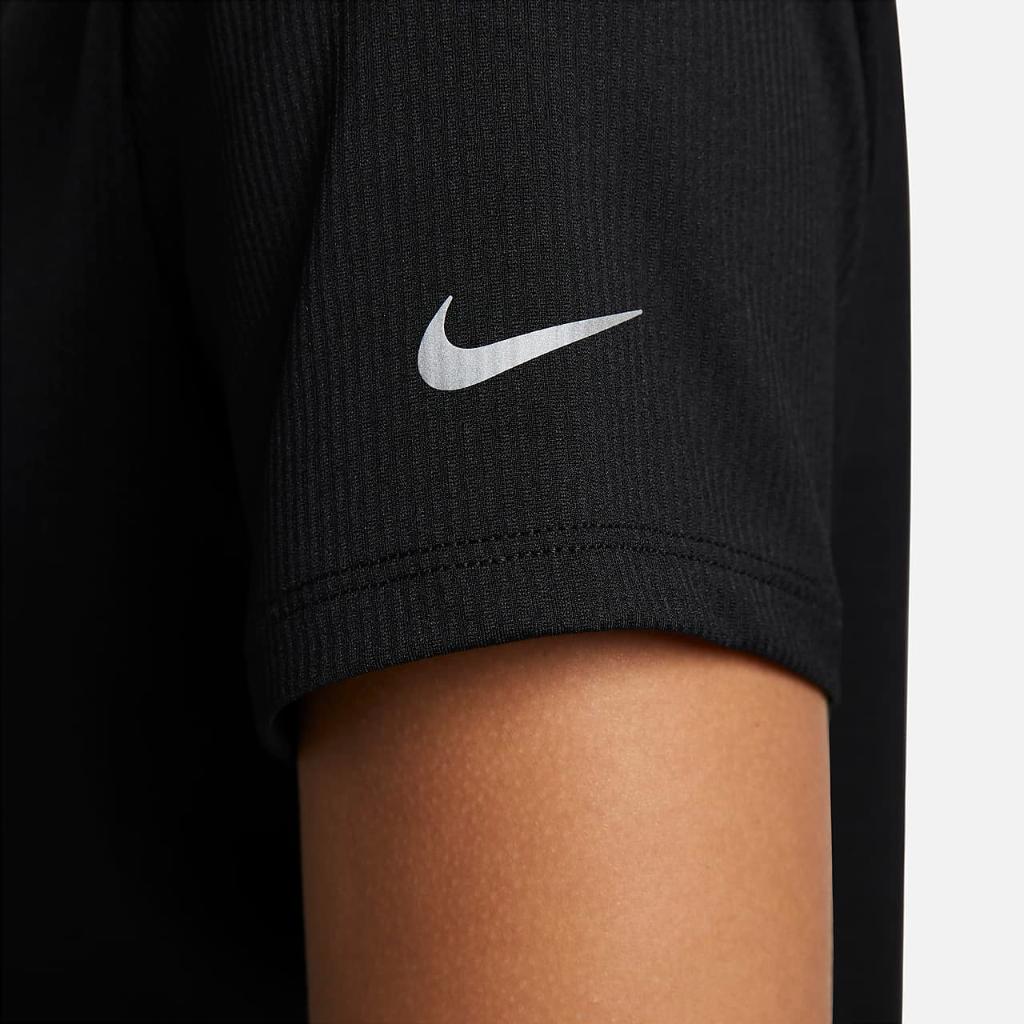 Nike Dri-FIT Women&#039;s Short-Sleeve Running Top DX0314-010