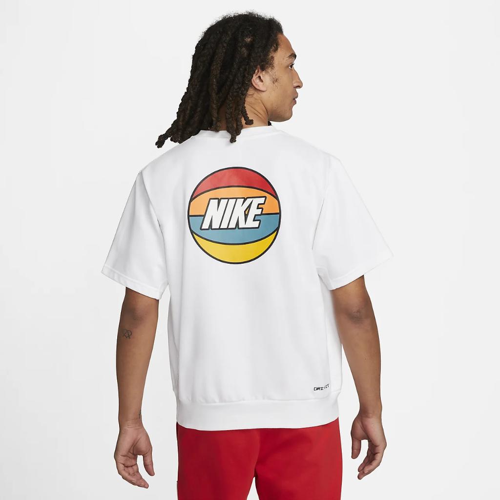 Nike Dri-FIT Standard Issue Men&#039;s Short-Sleeve Basketball Crew DX0327-100