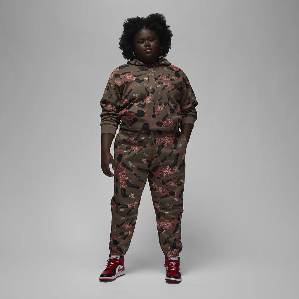 Jordan Artist Series by Parker Duncan Women&#039;s Brooklyn Fleece Pants (Plus Size) DX0419-274