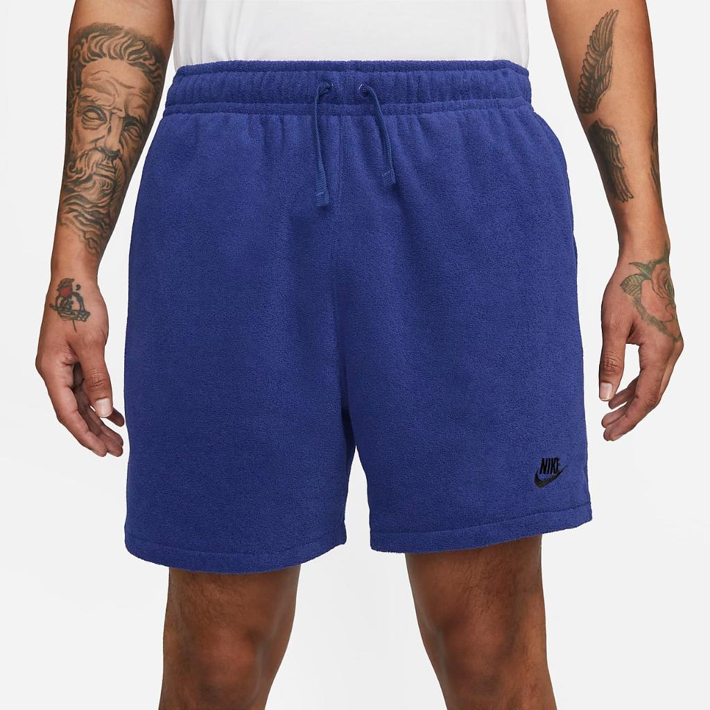Nike Club Fleece Men&#039;s Terry Flow Shorts DX0523-455