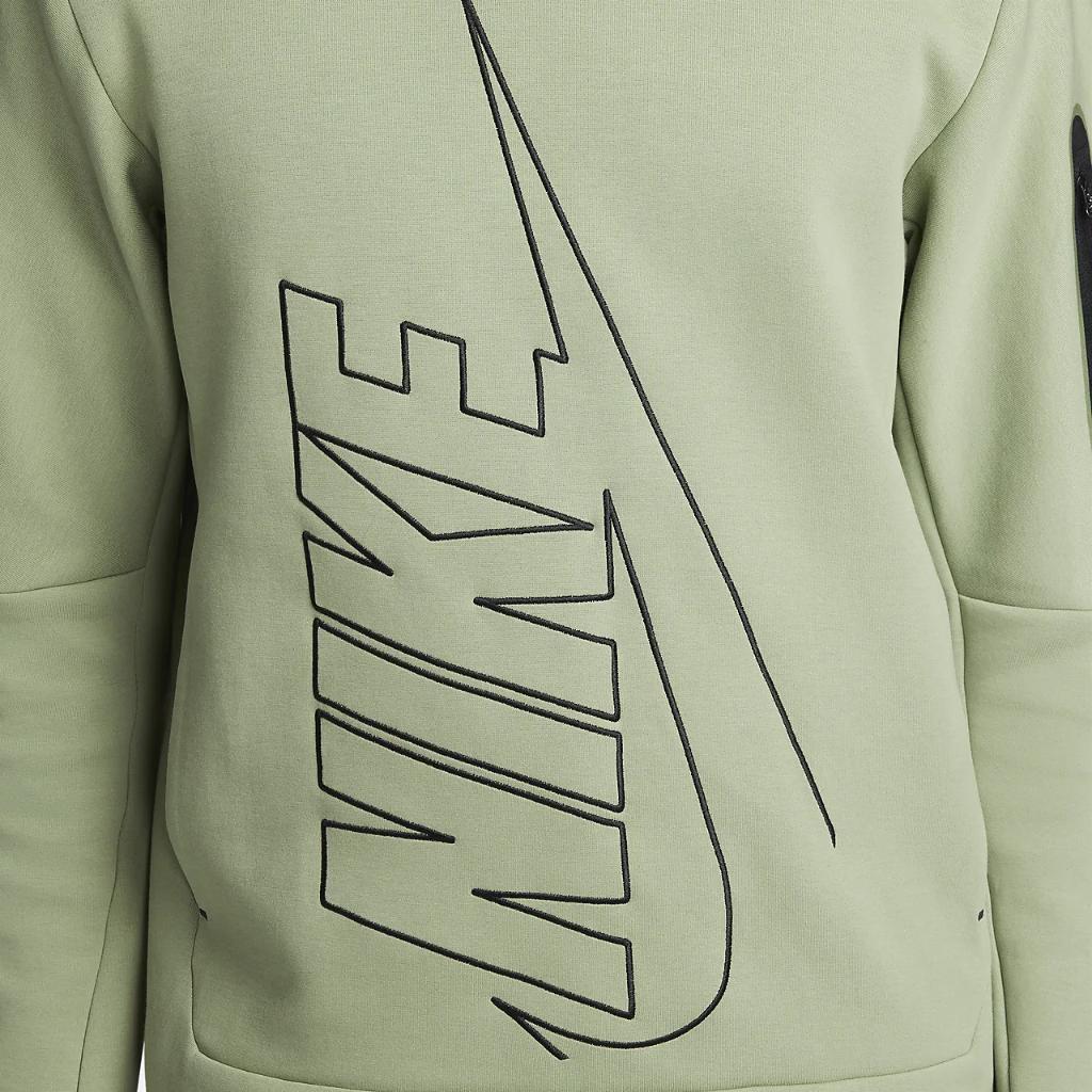 Nike Tech Fleece Men&#039;s Pullover Graphic Hoodie DX0577-386