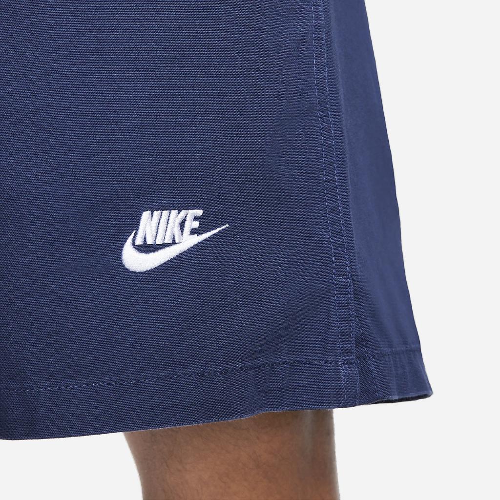 Nike Club Men&#039;s Woven Washed Flow Shorts DX0619-410