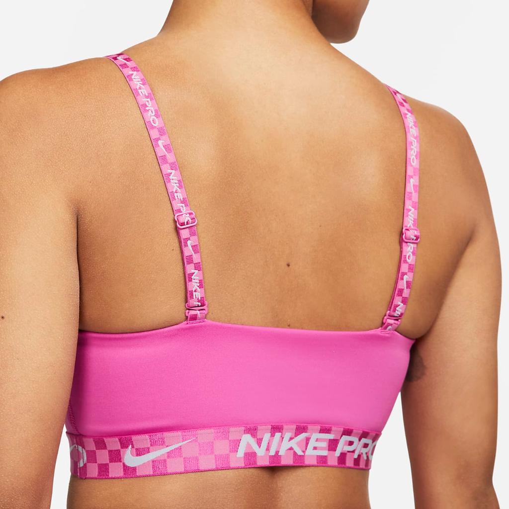 Nike Pro Indy Women&#039;s Light-Support Padded Bandeau Sports Bra DX0655-623
