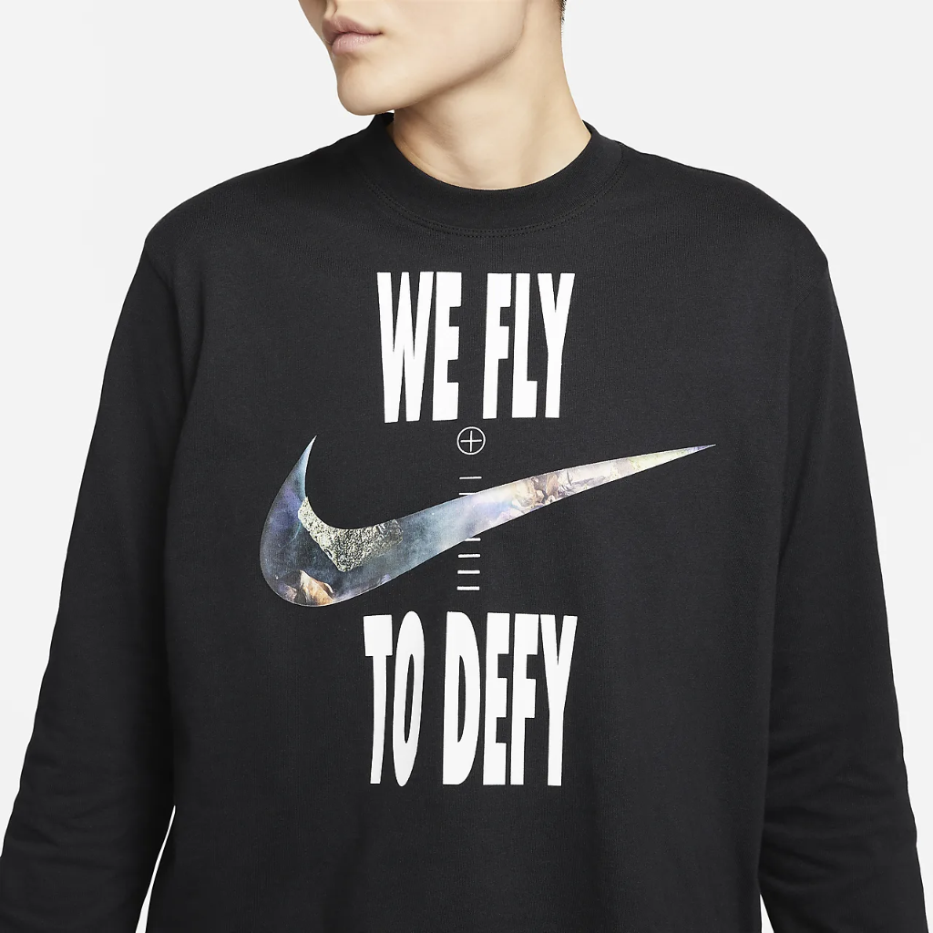 Nike Swoosh Fly Women&#039;s Boxy Long-Sleeve T-Shirt DX0726-010