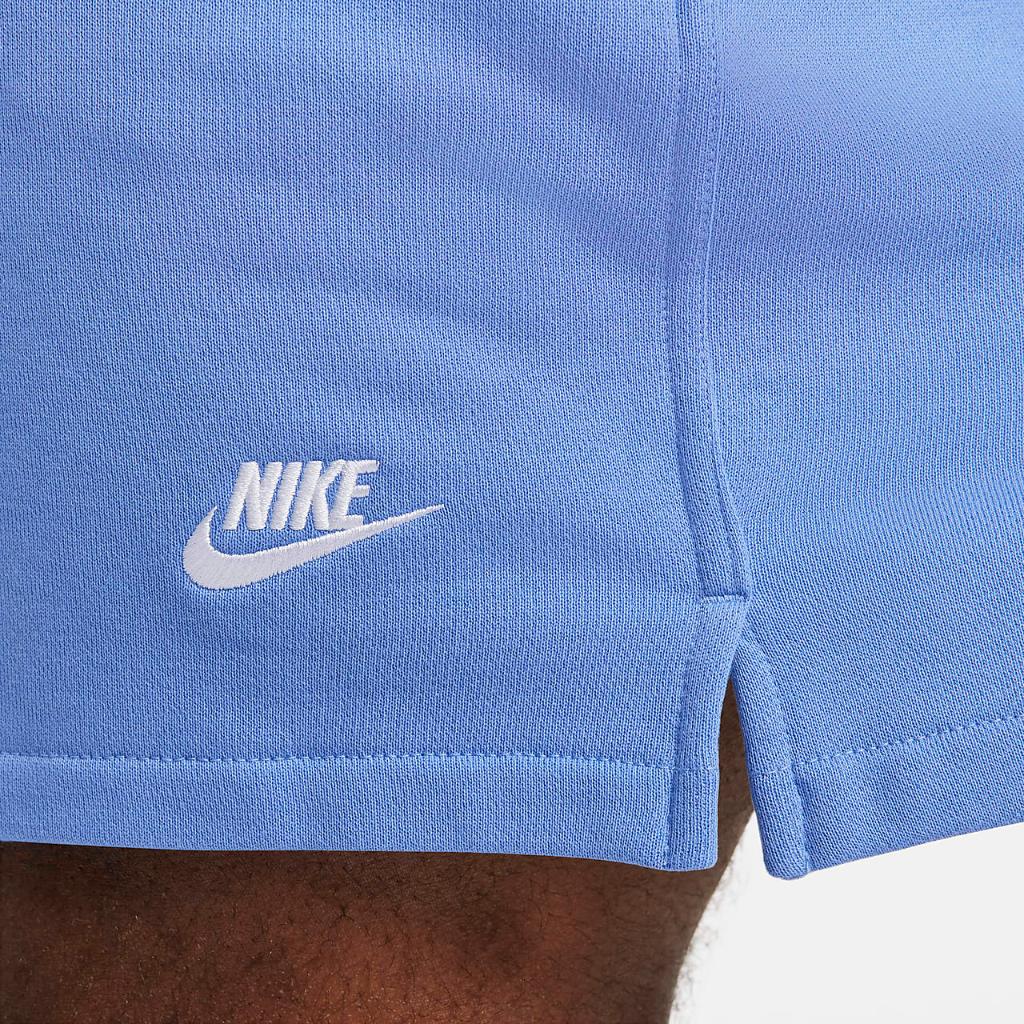 Nike Club Fleece Men&#039;s French Terry Flow Shorts DX0731-450