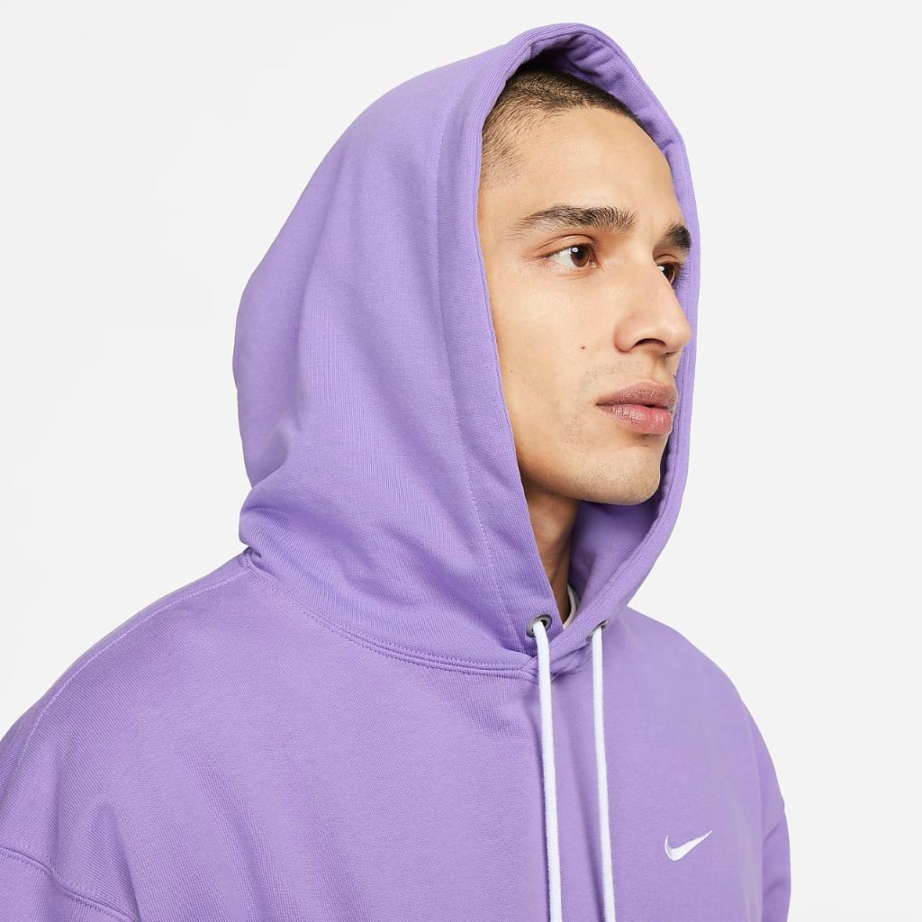Nike Solo Swoosh Men&#039;s French Terry Pullover Hoodie DX0813-567