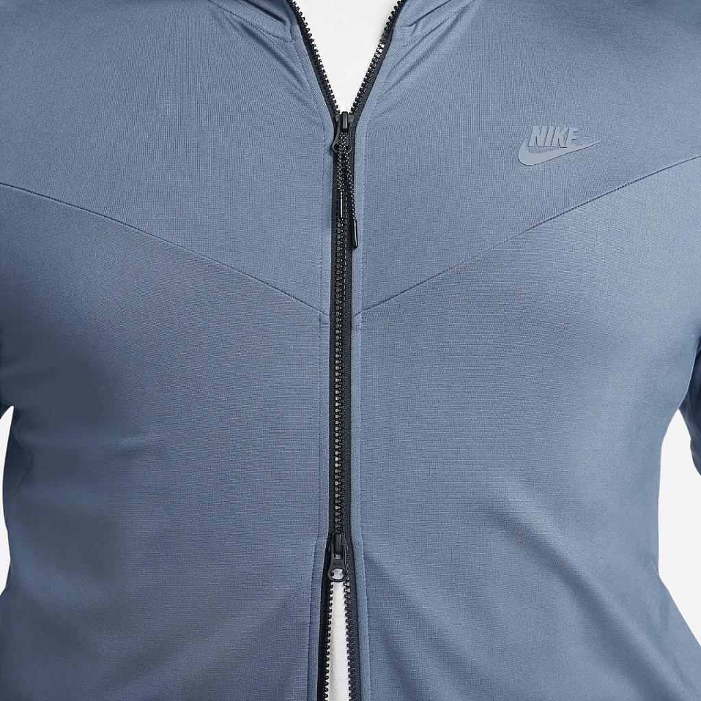 Nike Sportswear Tech Fleece Lightweight Men&#039;s Full-Zip Hoodie Sweatshirt DX0822-491