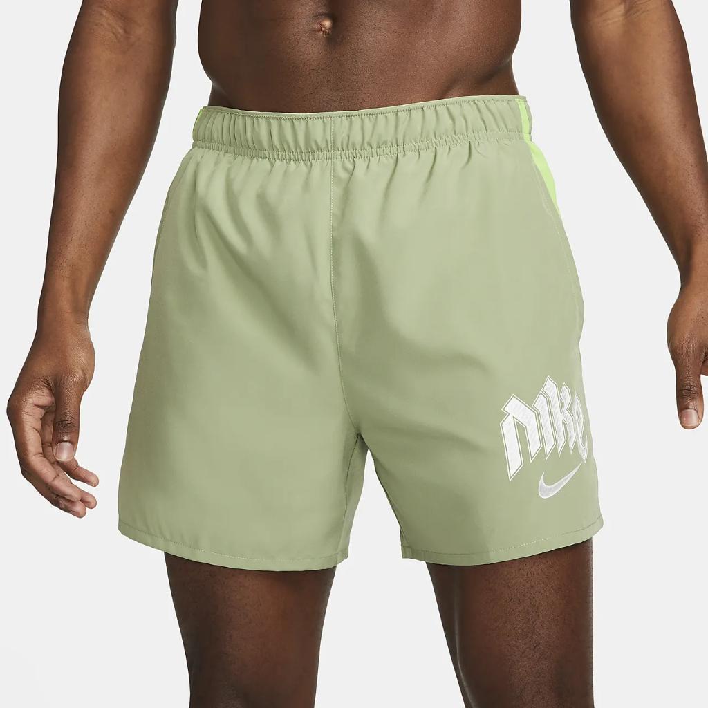 Nike Dri-FIT Run Division Challenger Men&#039;s 5&quot; Brief-Lined Running Shorts DX0837-386
