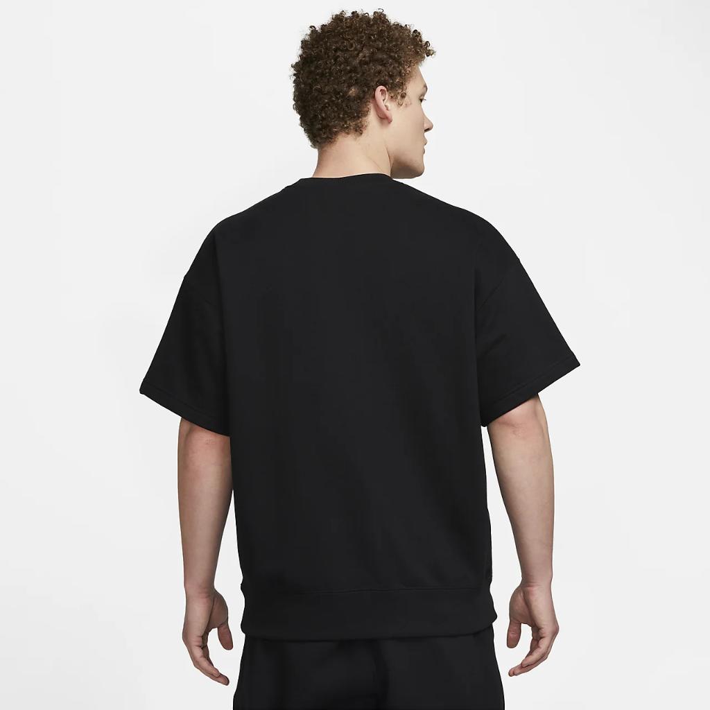 Nike Solo Swoosh Men&#039;s Short-Sleeve French Terry Top DX0880-010