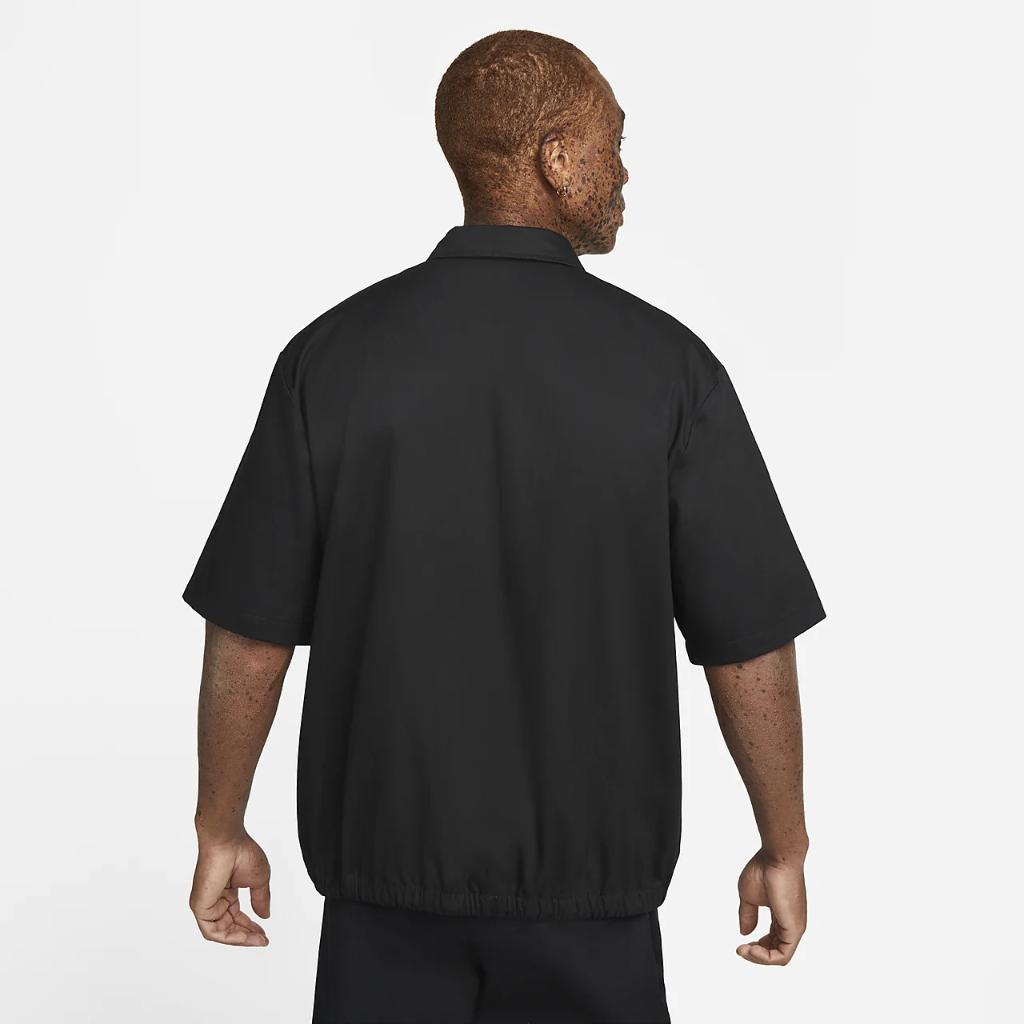 Nike Club Men&#039;s Button-Down Short-Sleeve Top DX0898-010