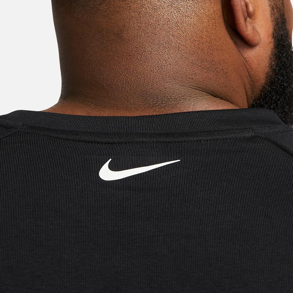 Nike Dri-FIT Men&#039;s Long-Sleeve Fitness Top DX0902-010