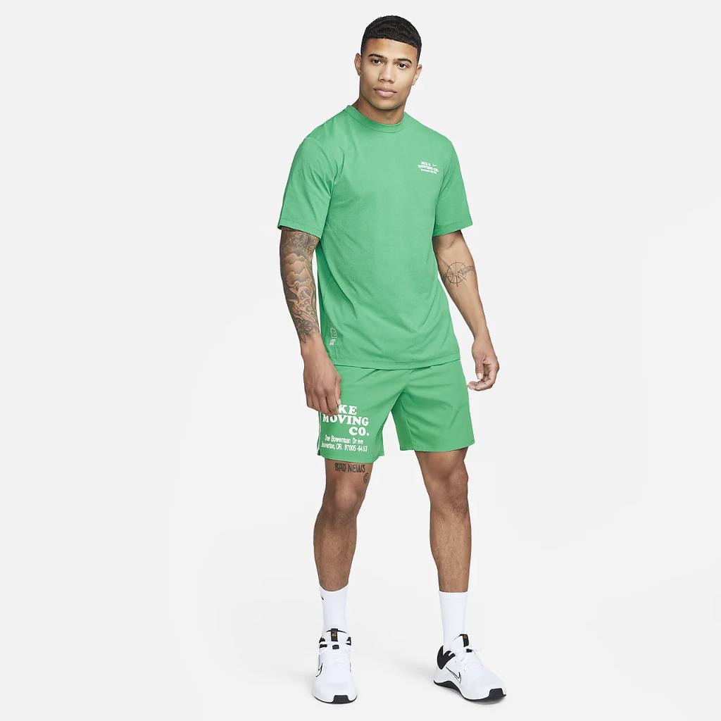 Nike Dri-FIT UV Hyverse Men&#039;s Short-Sleeve Fitness Top DX0906-324