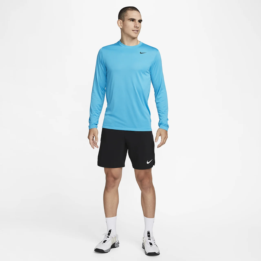 Nike Dri-FIT Legend Men&#039;s Long-Sleeve Fitness Top DX0993-446