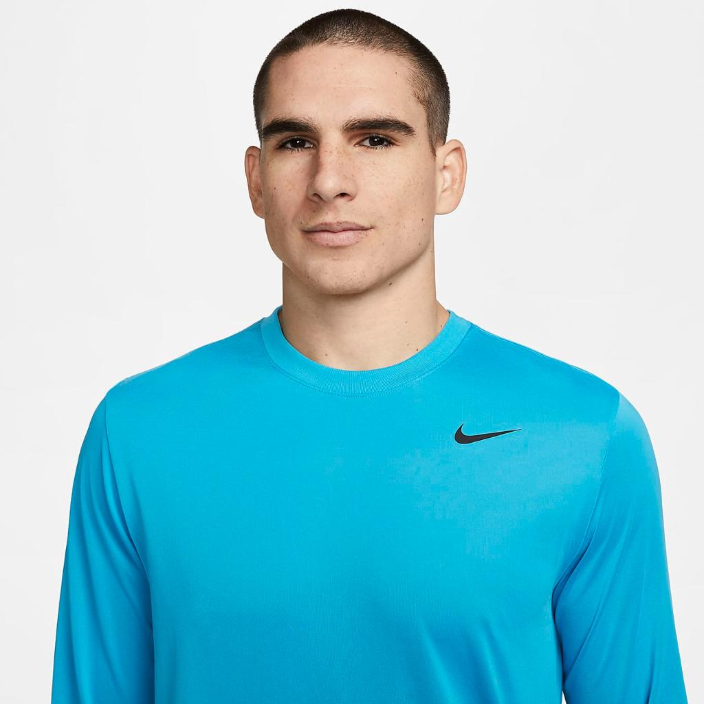 Nike Dri-FIT Legend Men&#039;s Long-Sleeve Fitness Top DX0993-446