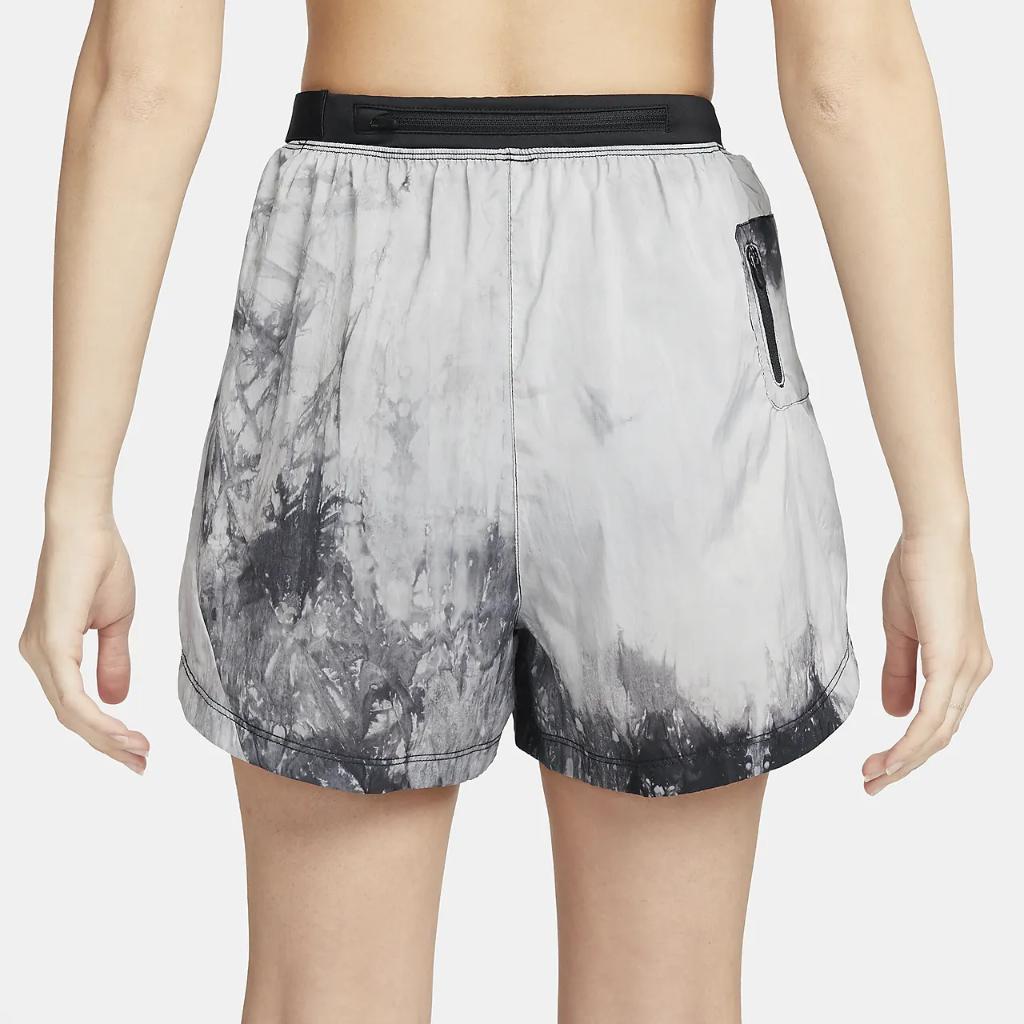 Nike Dri-FIT Repel Women&#039;s Mid-Rise 3&quot; Brief-Lined Trail Running Shorts with Pockets DX1021-010