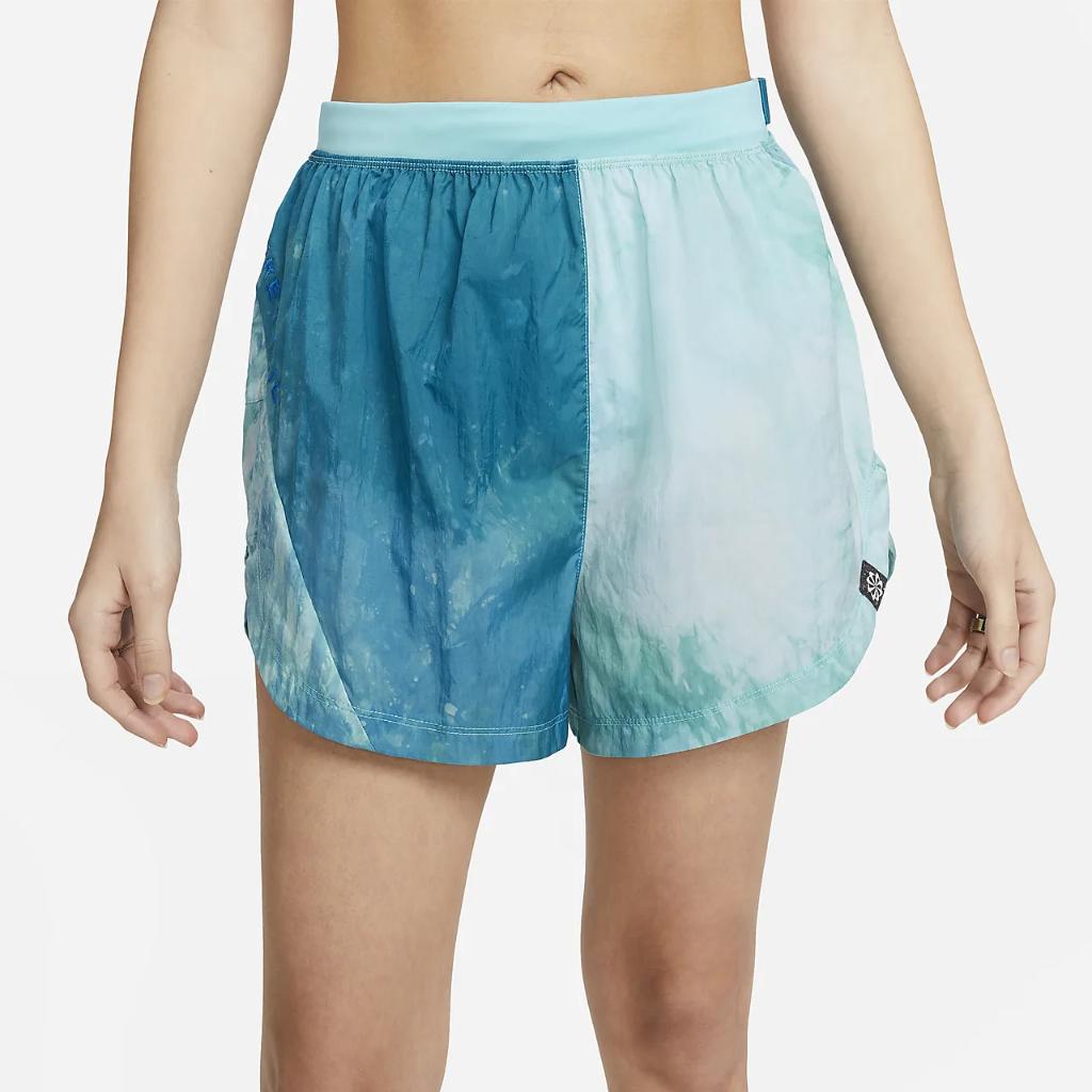 Nike Dri-FIT Repel Women&#039;s Mid-Rise 3&quot; Brief-Lined Trail Running Shorts with Pockets DX1021-085