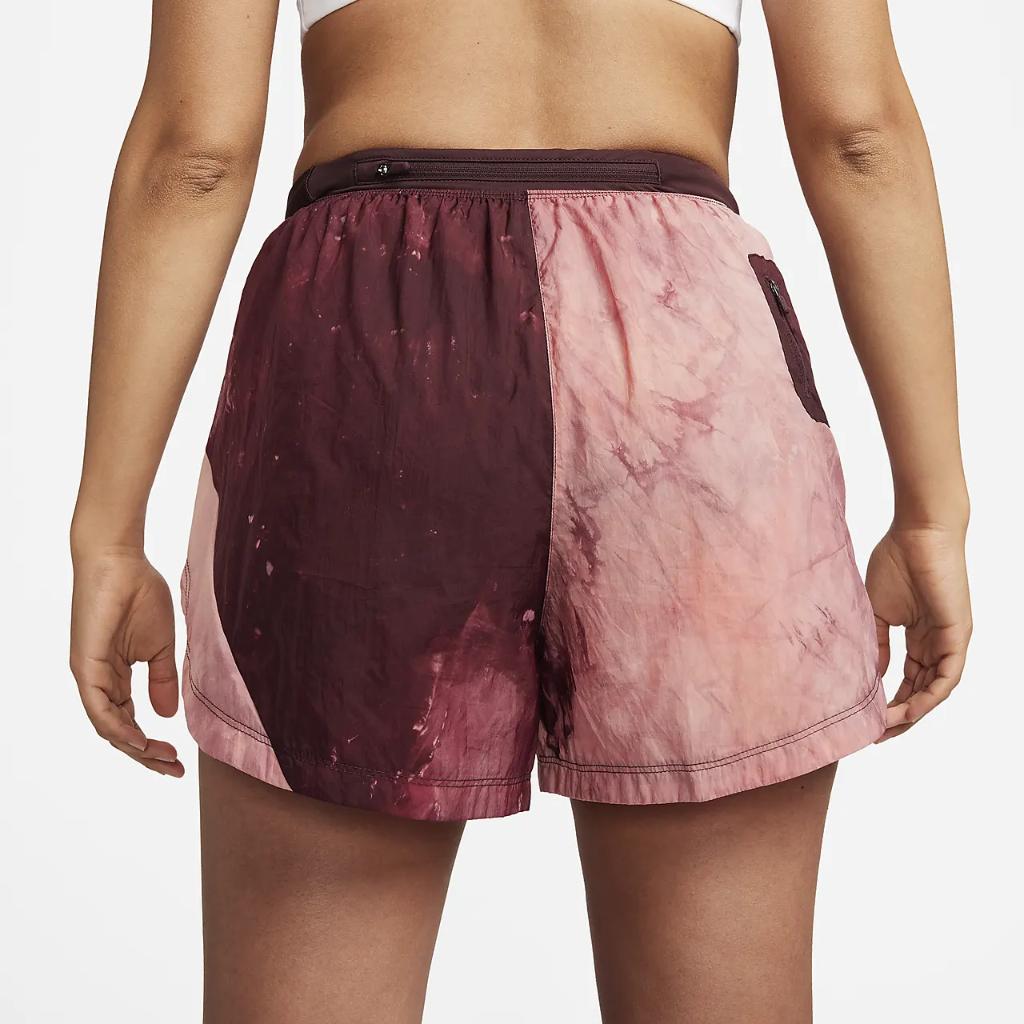 Nike Dri-FIT Repel Women&#039;s Mid-Rise 3&quot; Brief-Lined Trail Running Shorts with Pockets DX1021-850