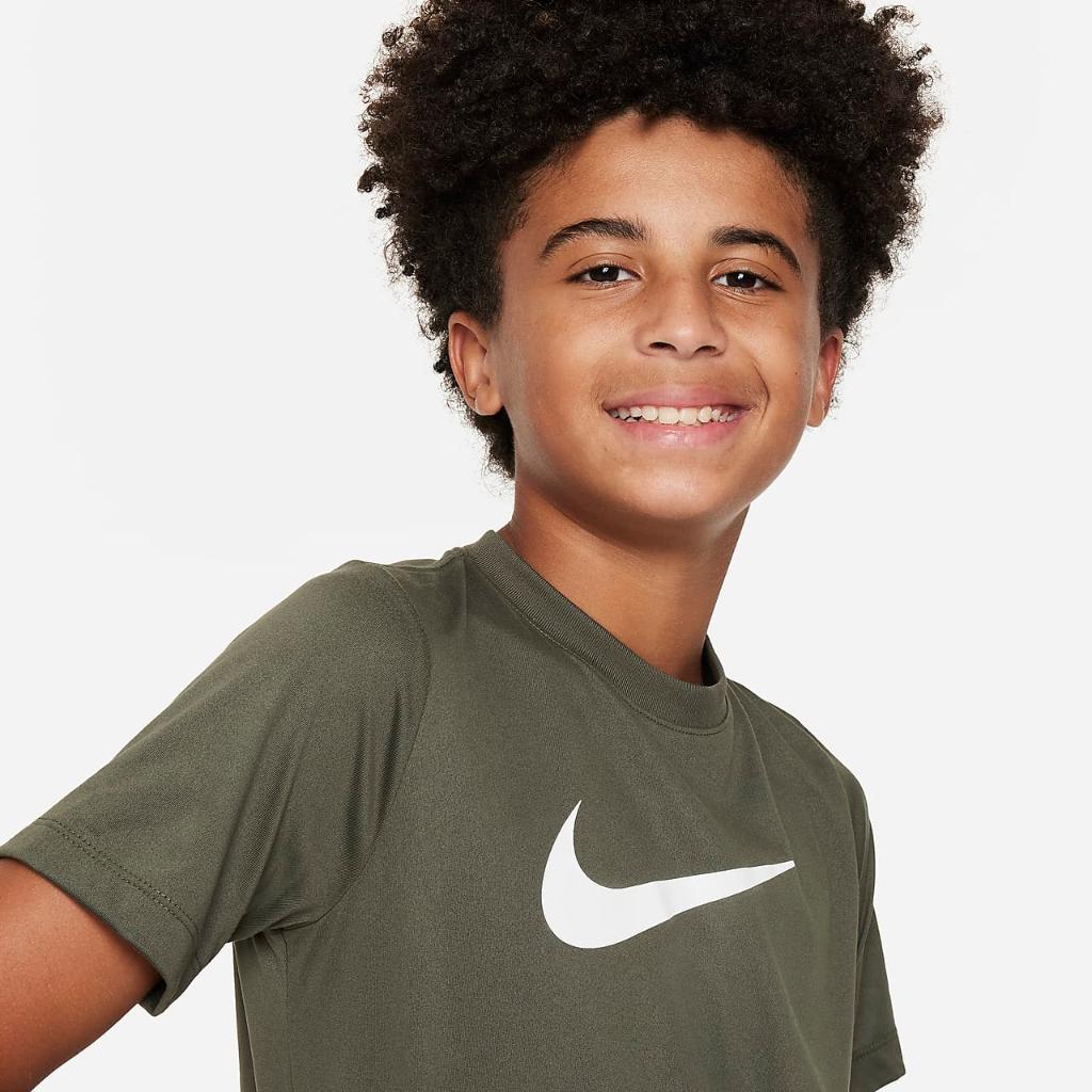 Nike Dri-FIT Legend Big Kids&#039; (Boys&#039;) T-Shirt DX1123-325
