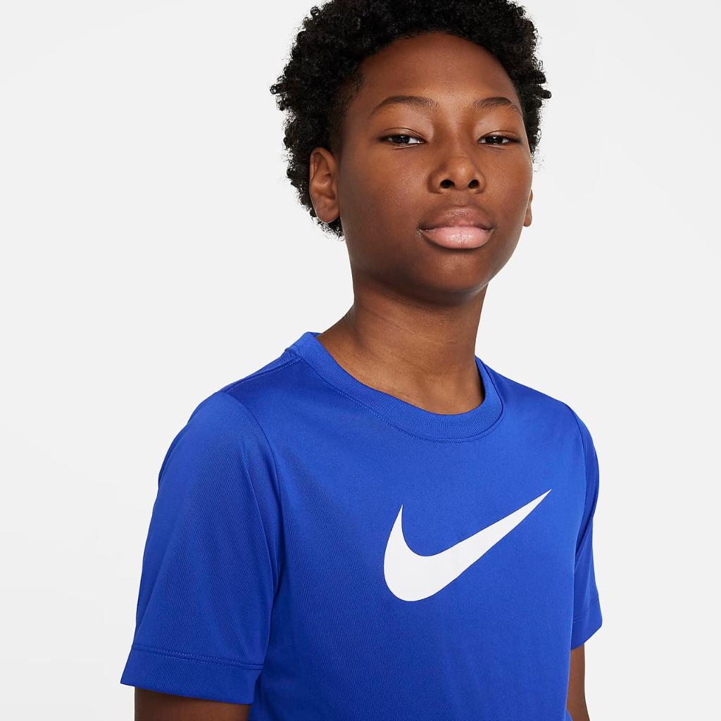 Nike Dri-FIT Legend Big Kids&#039; (Boys&#039;) T-Shirt DX1123-480