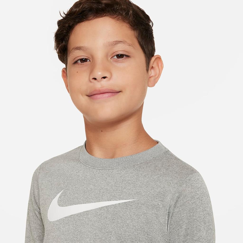 Nike Dri-FIT Legend Big Kids&#039; (Boys&#039;) Long-Sleeve T-Shirt DX1167-063