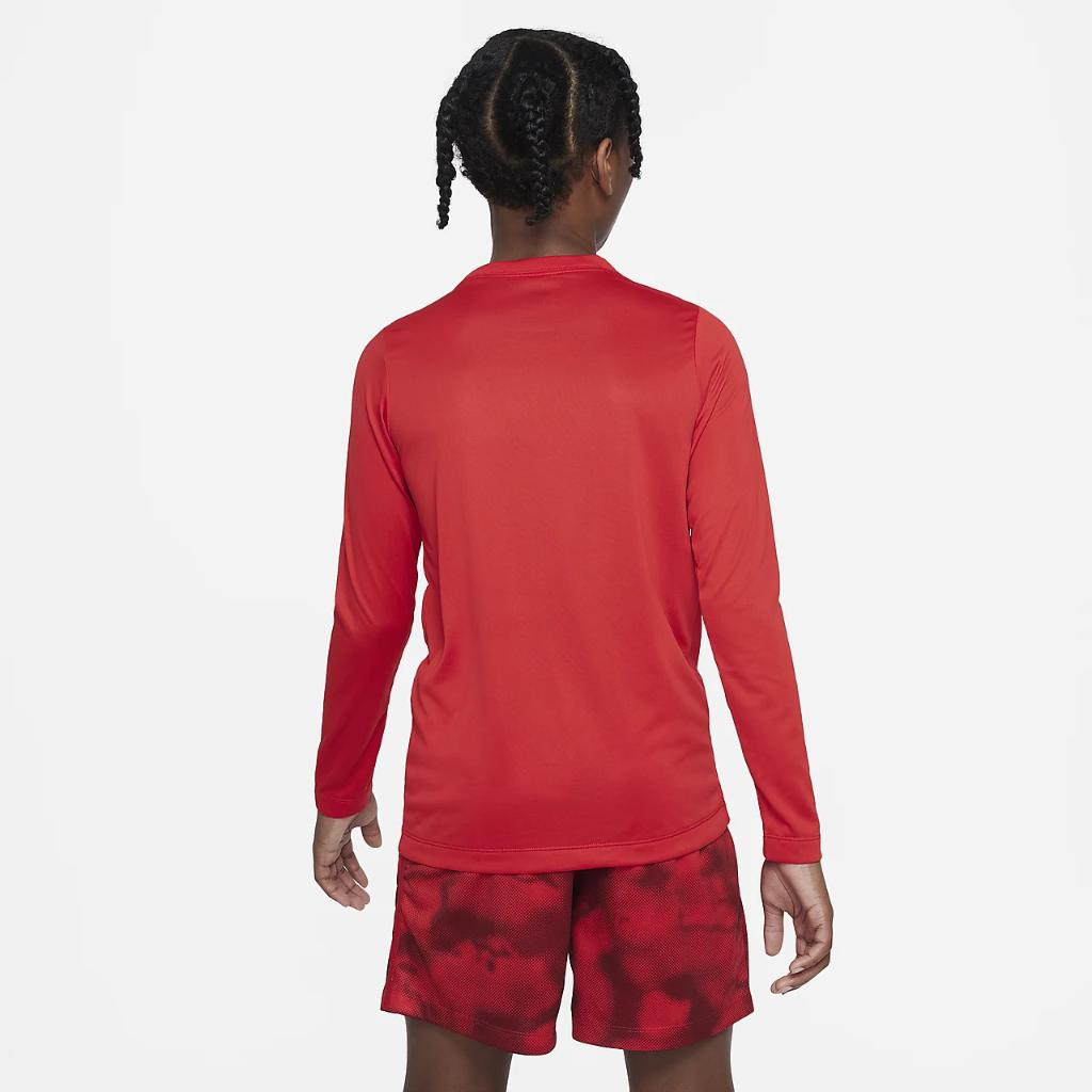 Nike Dri-FIT Legend Big Kids&#039; (Boys&#039;) Long-Sleeve T-Shirt DX1167-657