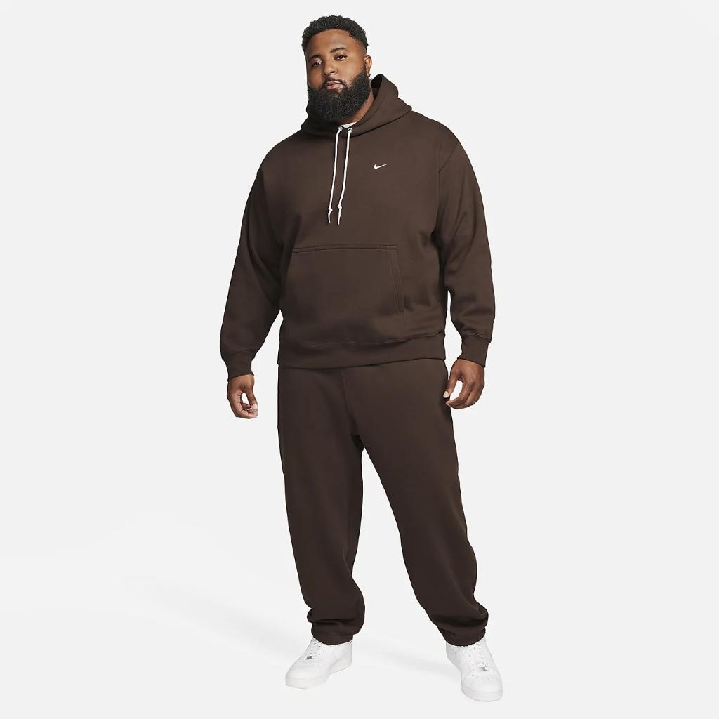 Nike Solo Swoosh Men&#039;s Fleece Pullover Hoodie DX1355-237