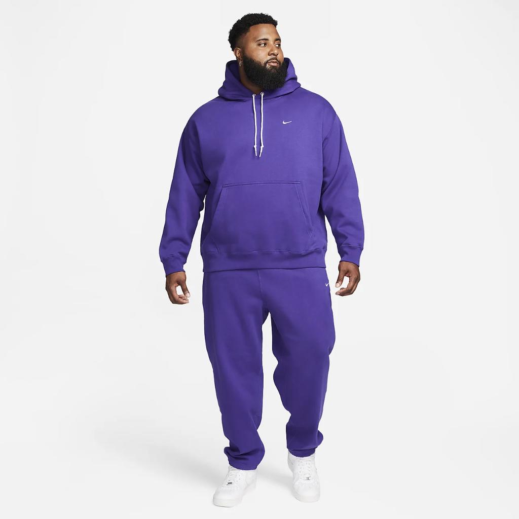 Nike Solo Swoosh Men&#039;s Fleece Pullover Hoodie DX1355-504
