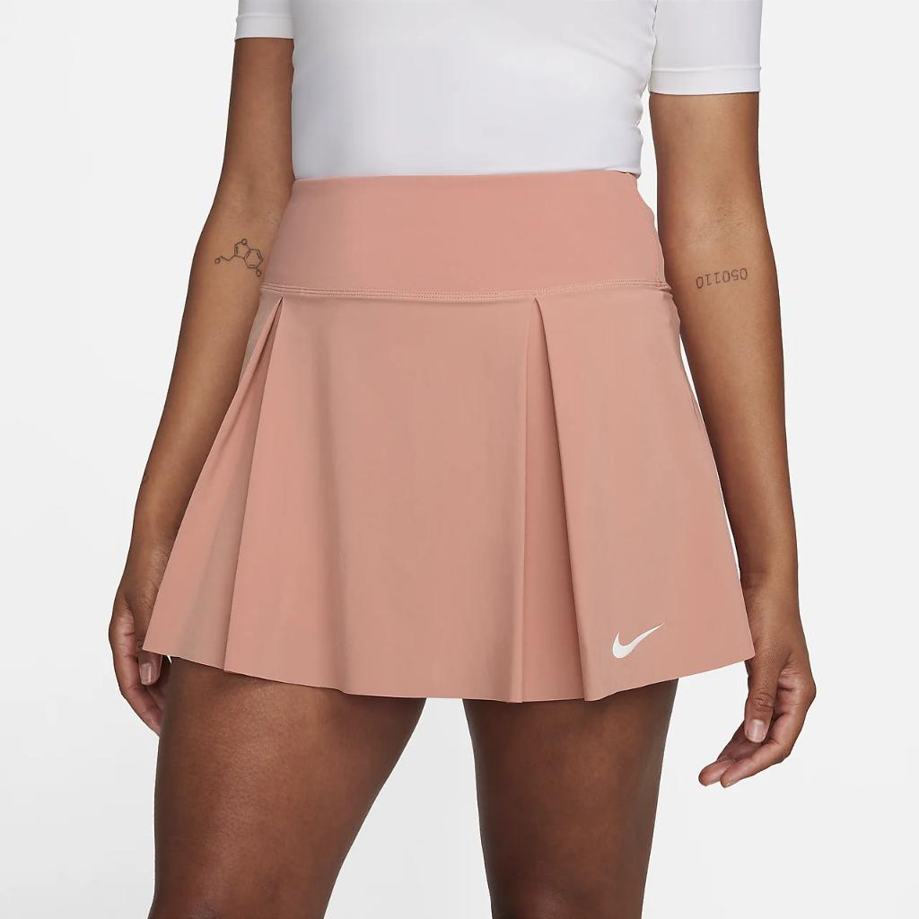Nike Dri-FIT Advantage Women&#039;s Short Tennis Skirt DX1421-618