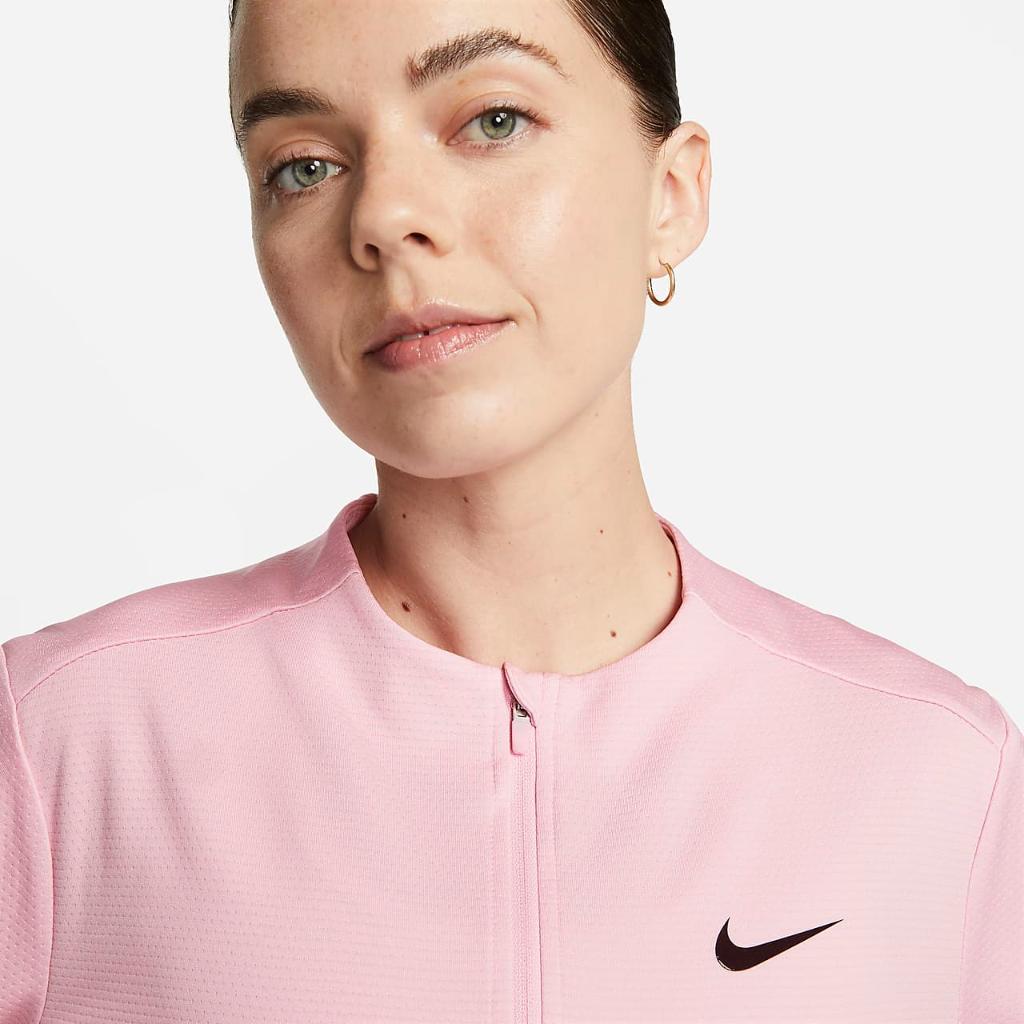 Nike Dri-FIT UV Advantage Women&#039;s 1/2-Zip Golf Top DX1491-690