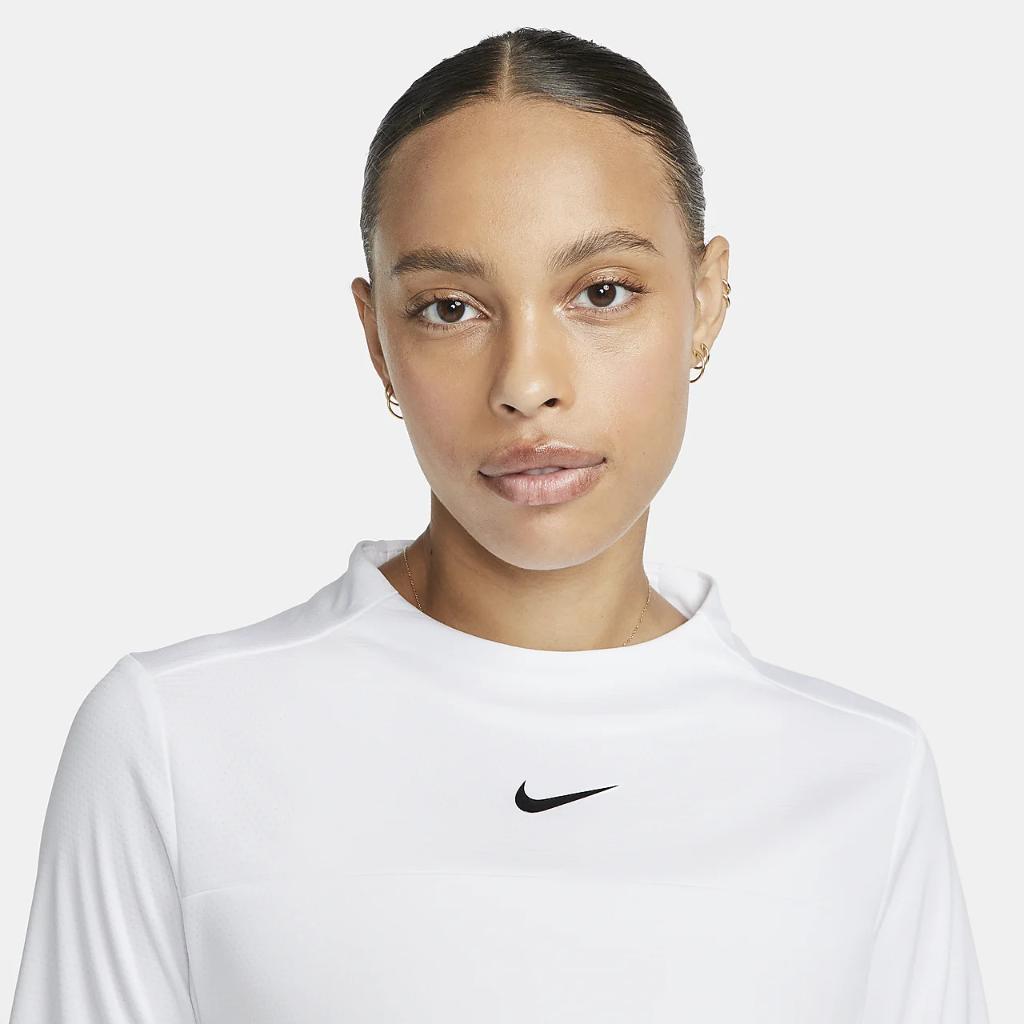 Nike Dri-FIT UV Advantage Women&#039;s Mock-Neck Golf Top DX1493-100