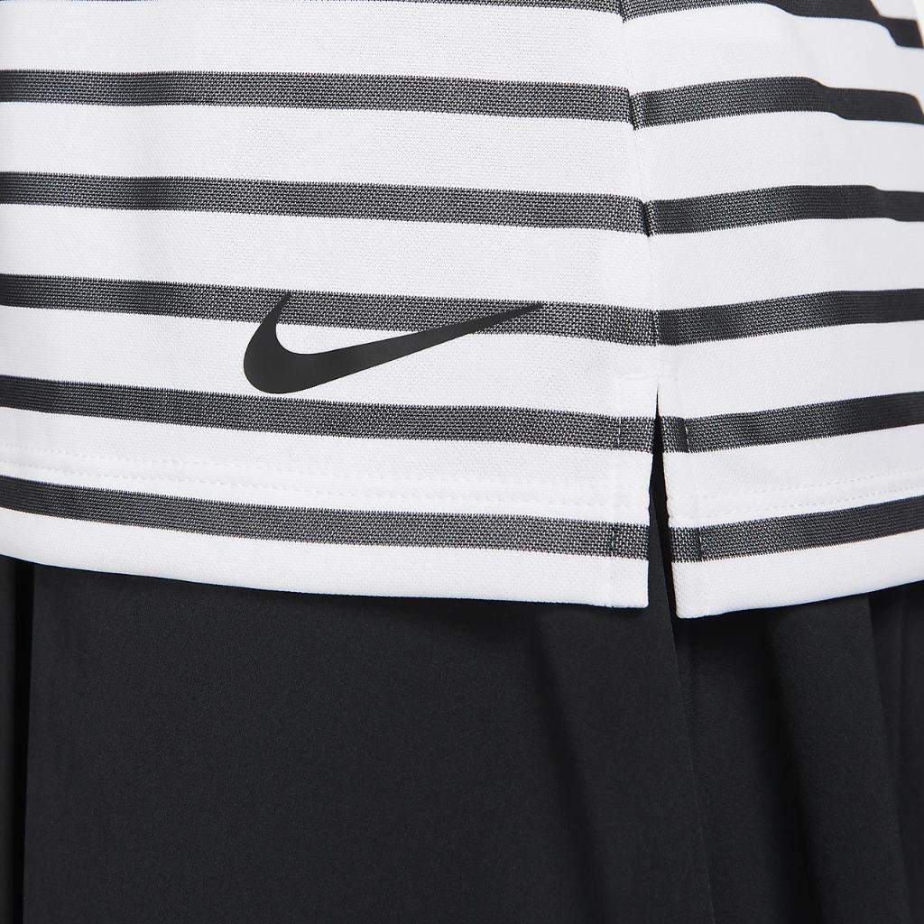 Nike Dri-FIT Victory Women&#039;s Striped Golf Polo DX1503-100
