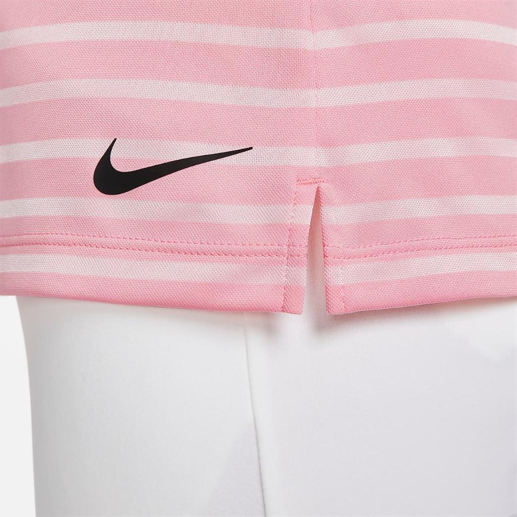 Nike Dri-FIT Victory Women&#039;s Striped Golf Polo DX1503-690