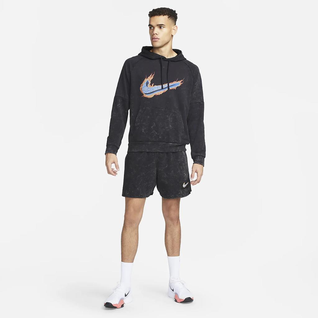 Nike Dri-FIT Fleece Men&#039;s Pullover Fitness Hoodie DX1555-010