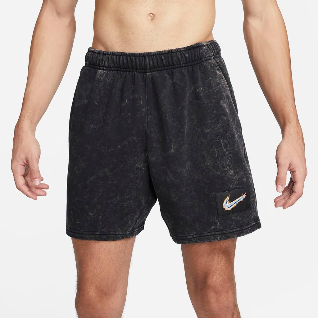 Nike Dri-FIT Men&#039;s Fleece Fitness Shorts DX1557-010
