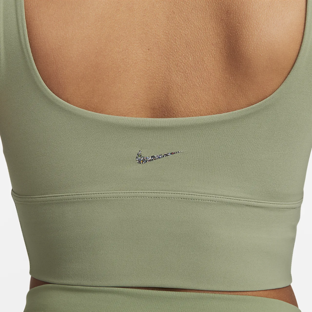 Nike Alate Solo Women&#039;s Light-Support Non-Padded Longline Sports Bra DX1970-386