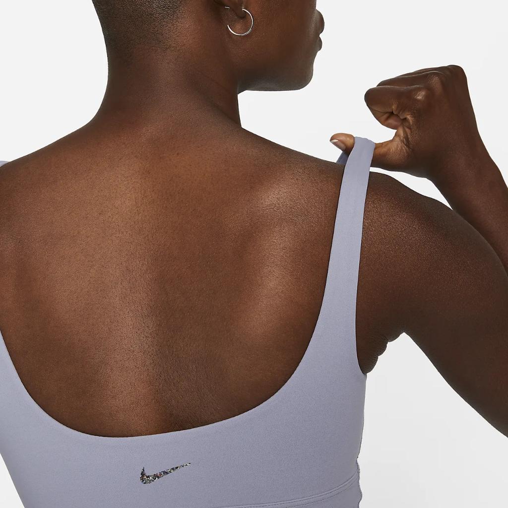 Nike Alate Solo Women&#039;s Light-Support Non-Padded Longline Sports Bra DX1970-519