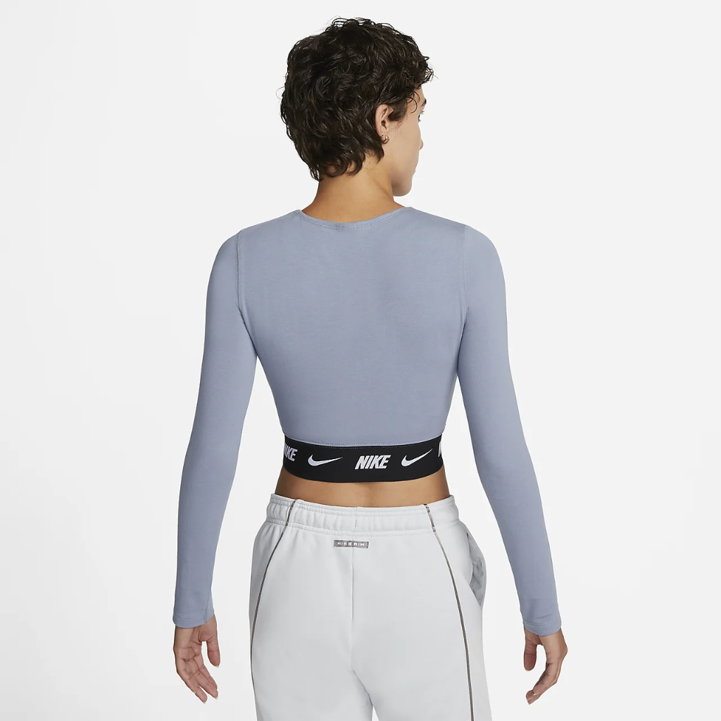 Nike Sportswear Women&#039;s Long-Sleeve Crop Top DX2315-493