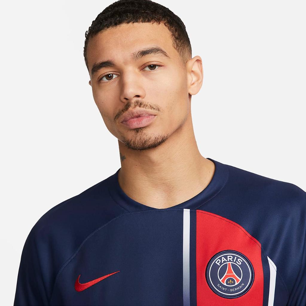 Paris Saint-Germain 2023/24 Stadium Home Men&#039;s Nike Dri-FIT Soccer Jersey DX2694-411