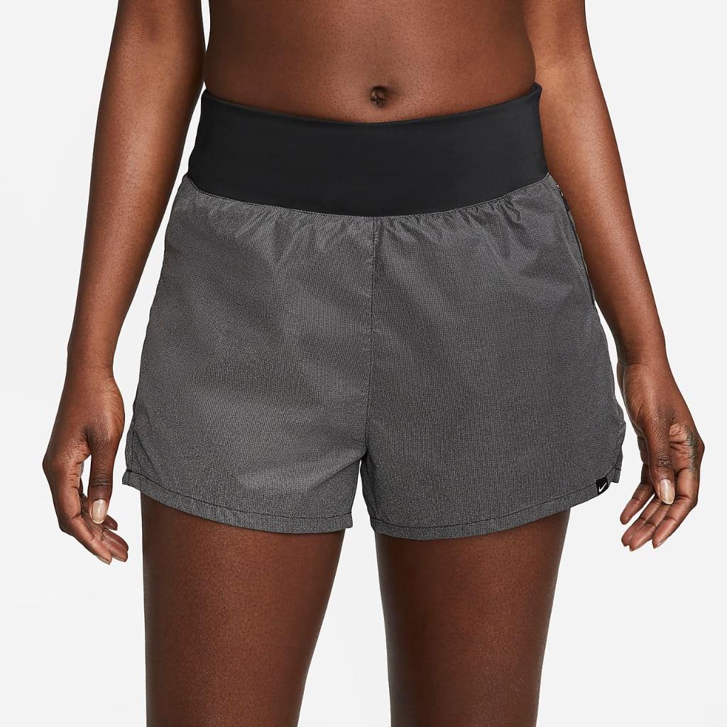 Nike Run Division Women&#039;s Mid-Rise 3&quot; 2-in-1 Reflective Shorts DX2948-010