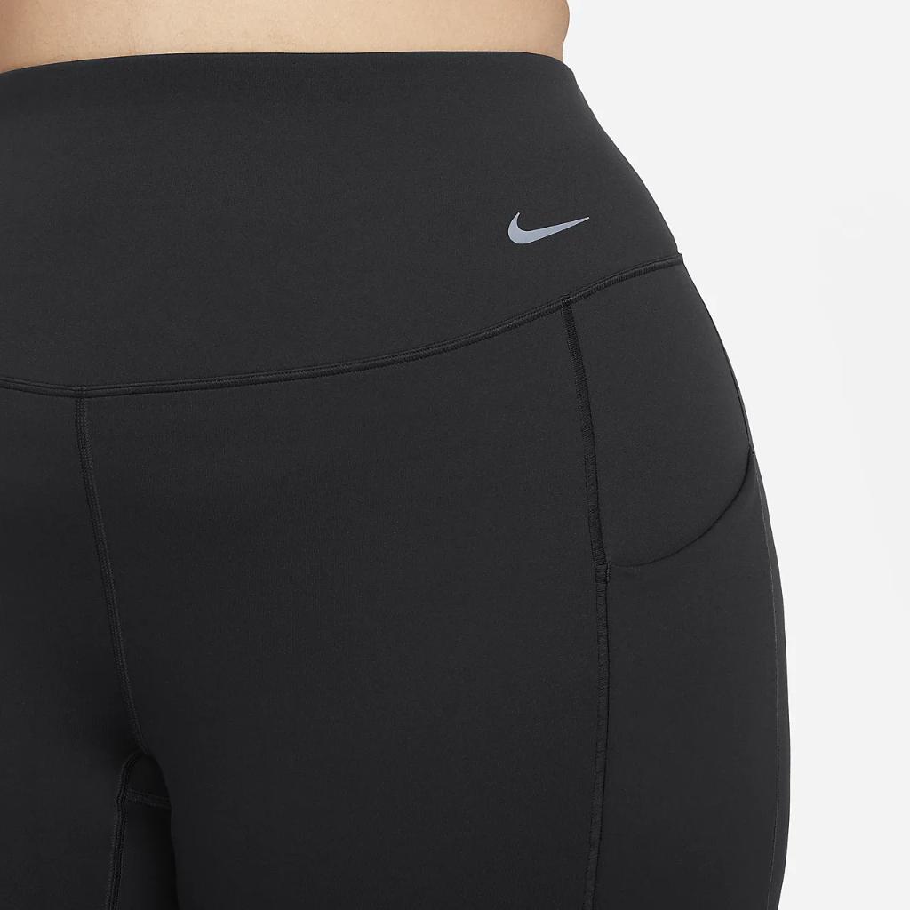 Nike Universa Women&#039;s Medium-Support High-Waisted Full-Length Leggings with Pockets (Plus Size) DX3416-010