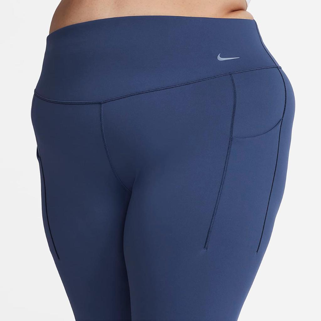 Nike Universa Women&#039;s Medium-Support High-Waisted Full-Length Leggings with Pockets (Plus Size) DX3416-410
