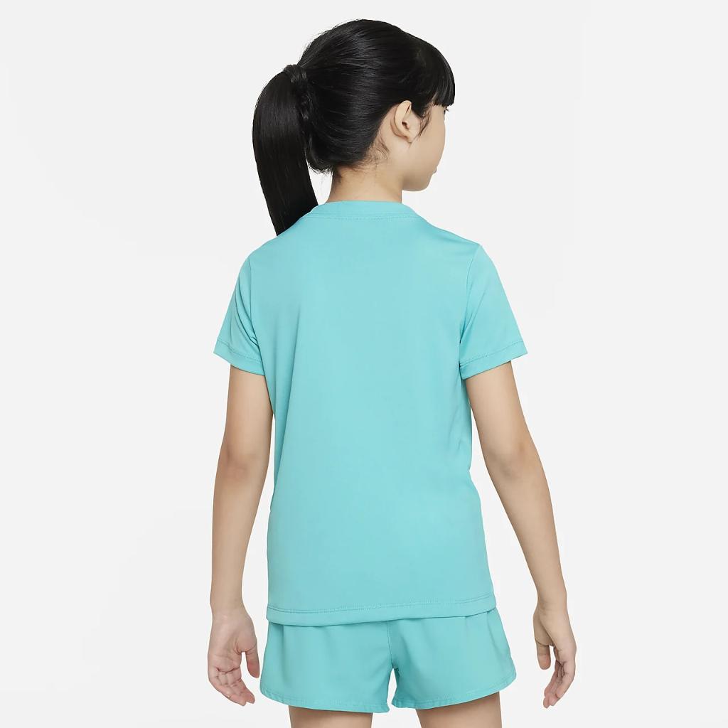 Nike Dri-FIT Legend Big Kids&#039; (Girls&#039;) V-Neck Training T-Shirt DX3430-317