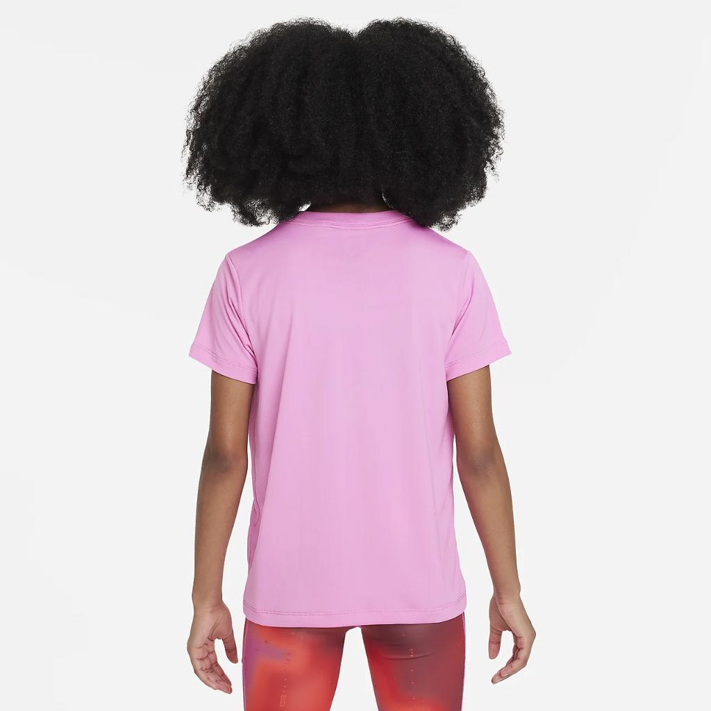 Nike Dri-FIT Legend Big Kids&#039; (Girls&#039;) V-Neck Training T-Shirt DX3430-620