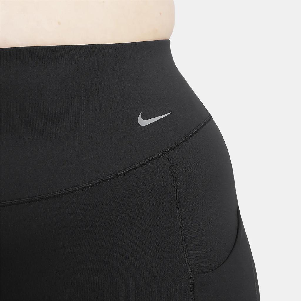 Nike Universa Women&#039;s Medium-Support High-Waisted Capri Leggings with Pockets (Plus Size) DX3435-010
