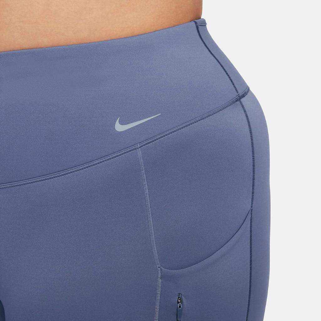 Nike Go Women&#039;s Firm-Support High-Waisted Cropped Leggings with Pockets (Plus Size) DX3489-491