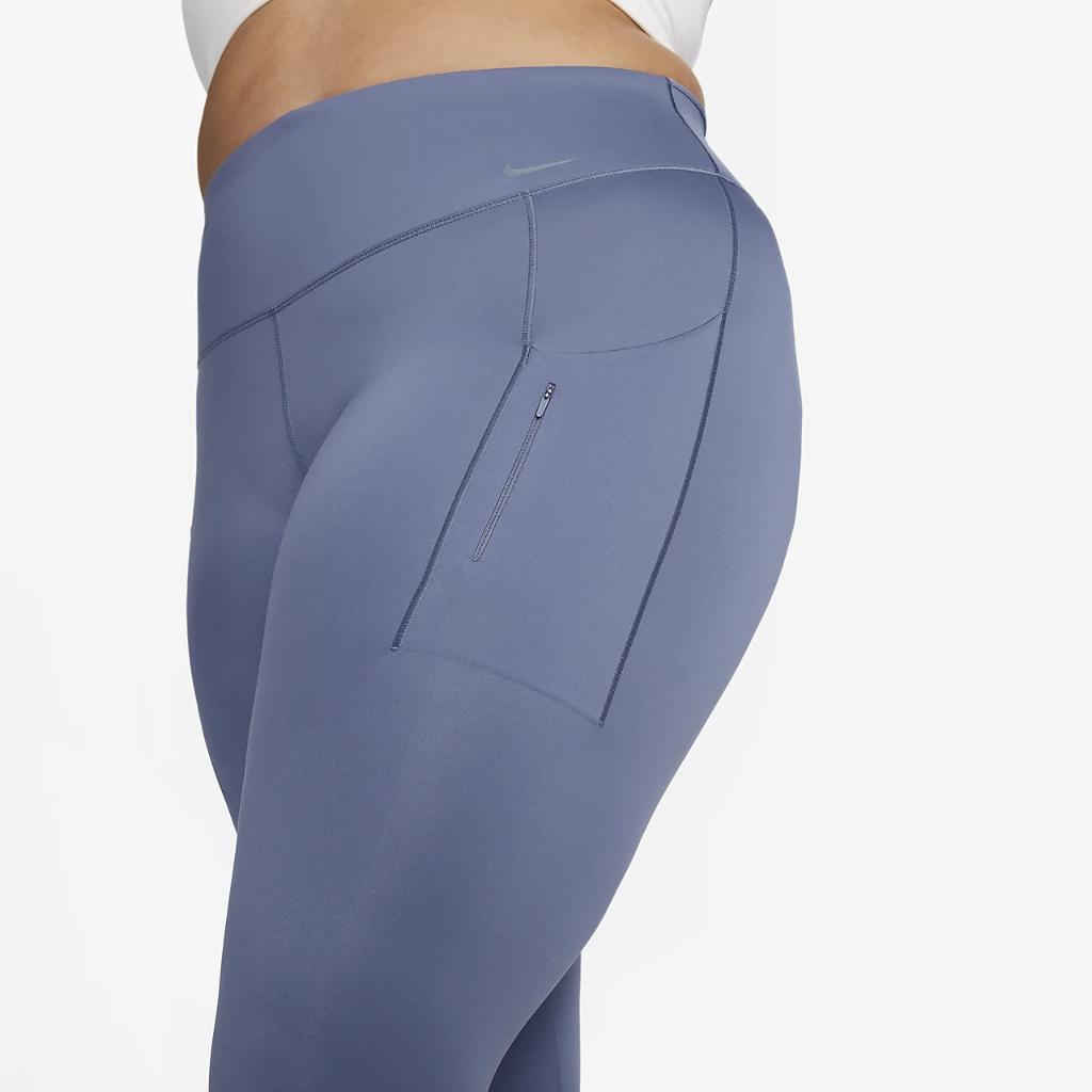 Nike Go Women&#039;s Firm-Support High-Waisted Full-Length Leggings with Pockets (Plus Size) DX3504-491