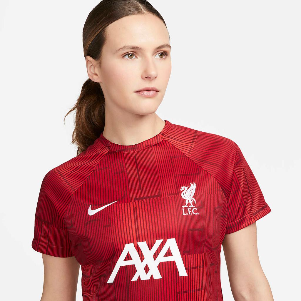 Liverpool FC Academy Pro Women&#039;s Nike Dri-FIT Pre-Match Soccer Top DX3826-688