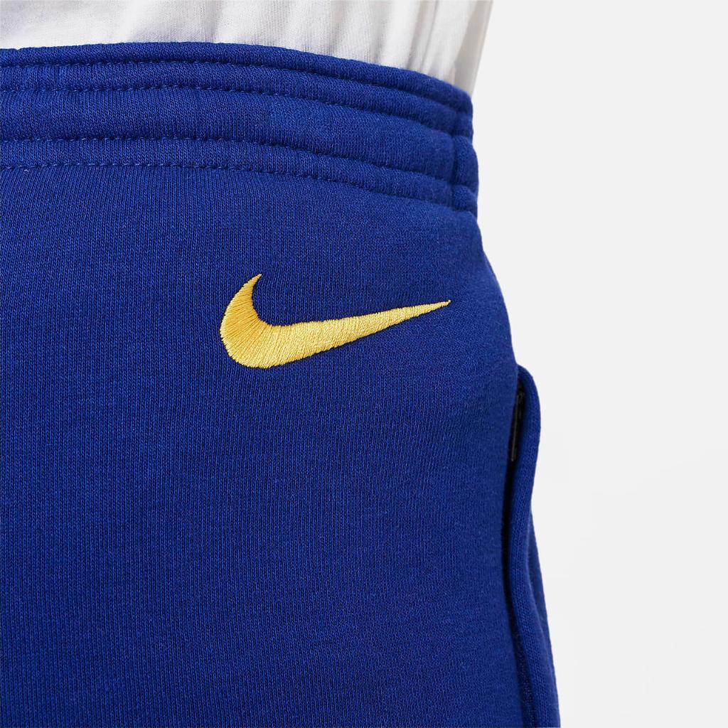 FC Barcelona Big Kids&#039; Nike Fleece Soccer Pants DX4751-455